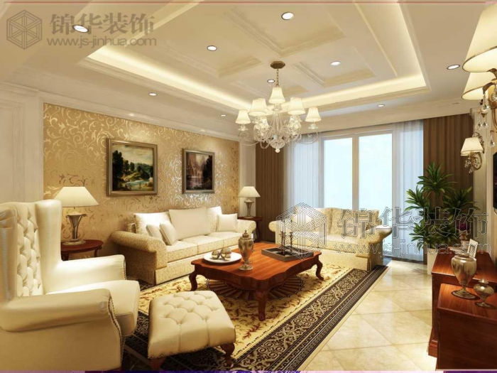 钟鼎山庄B1户型128平米 户型