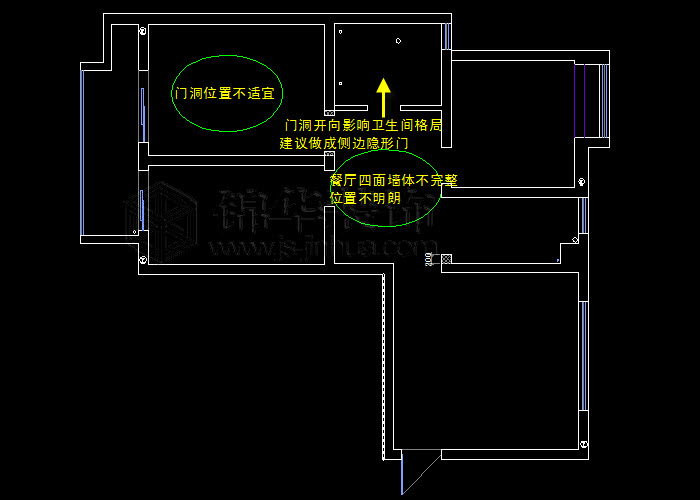 合家春天103平方 户型