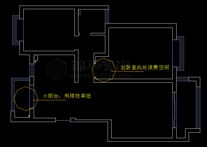 横塘西苑90平米 户型