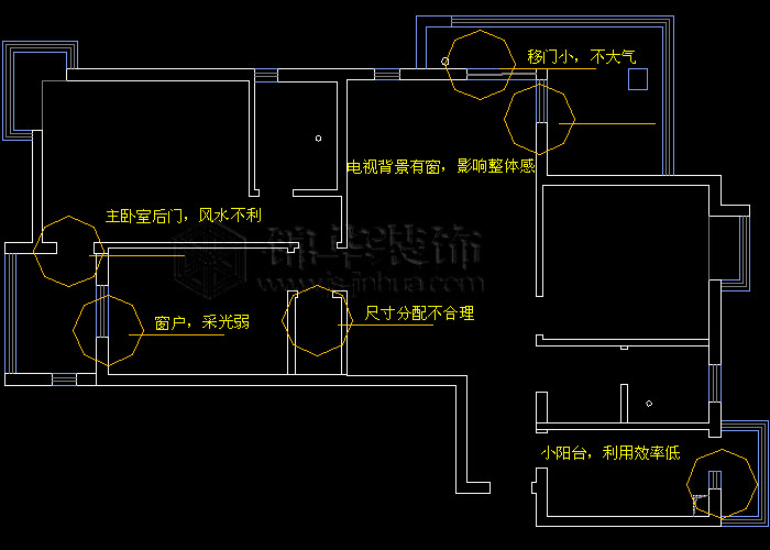 秦淮绿洲135平米 户型