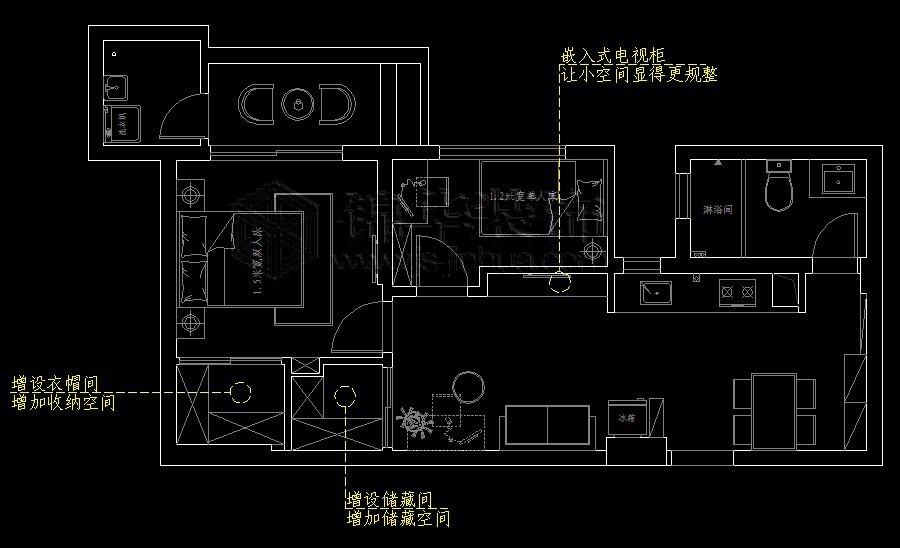 天水滨江B户型 户型