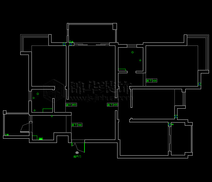 天润城138平方 户型