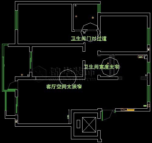 奥体新城海棠园B2跃层 户型