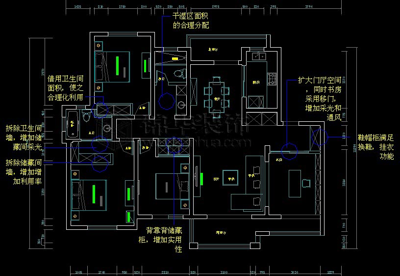 钟鼎山庄E4户型 户型