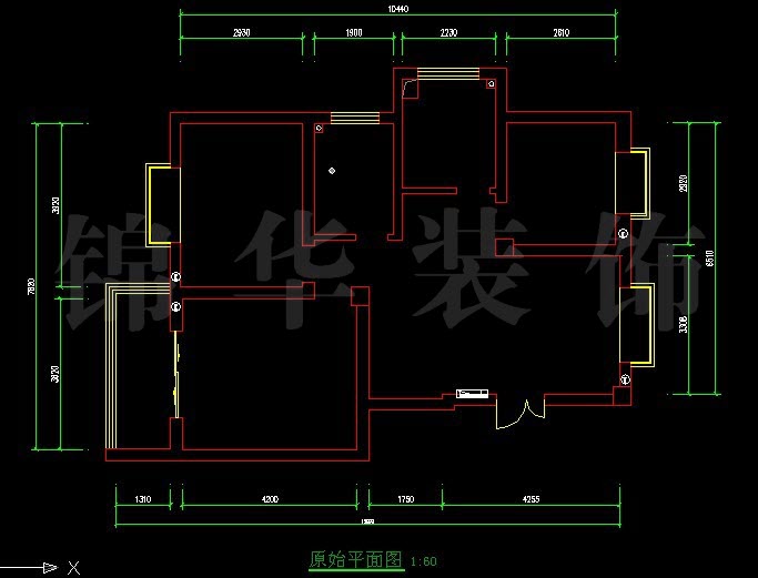 福基旭东新城三室两厅101平米 户型