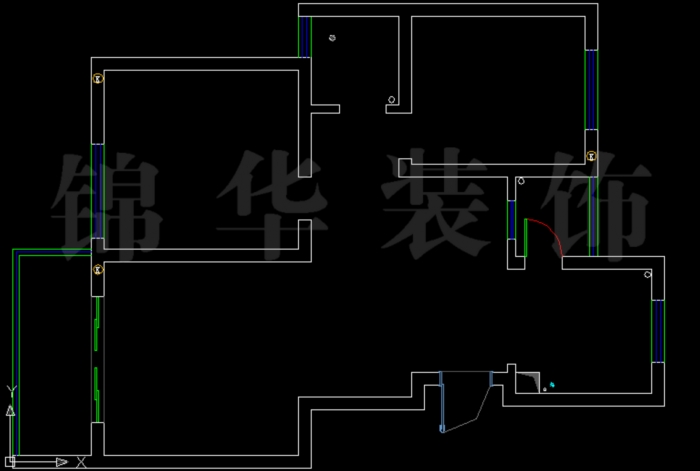 旭日爱上城24幢706 户型