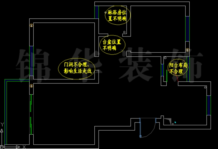 旭日爱上城24幢706 户型