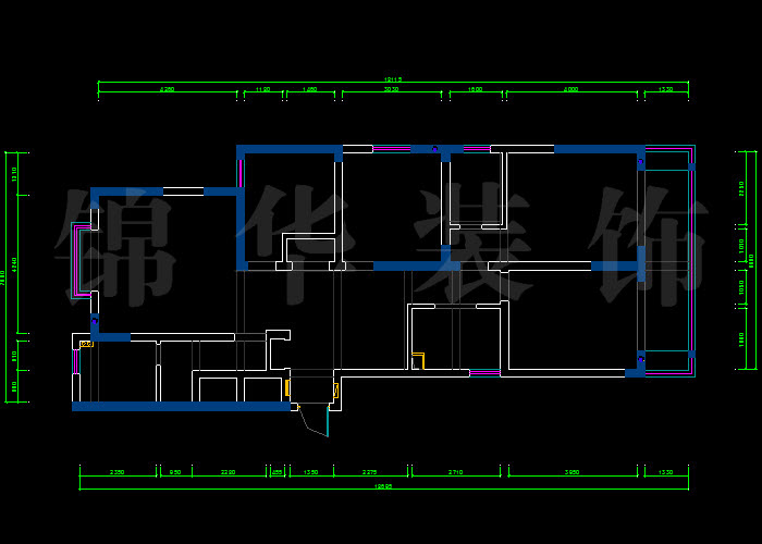 标营140平米 户型