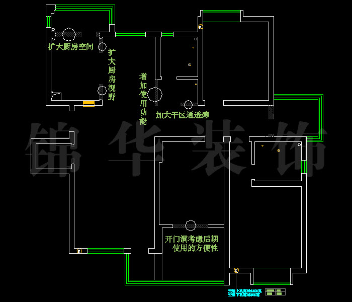 融侨中央花园138平米 户型