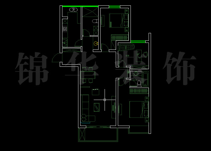 金陵尚府B2户型 户型