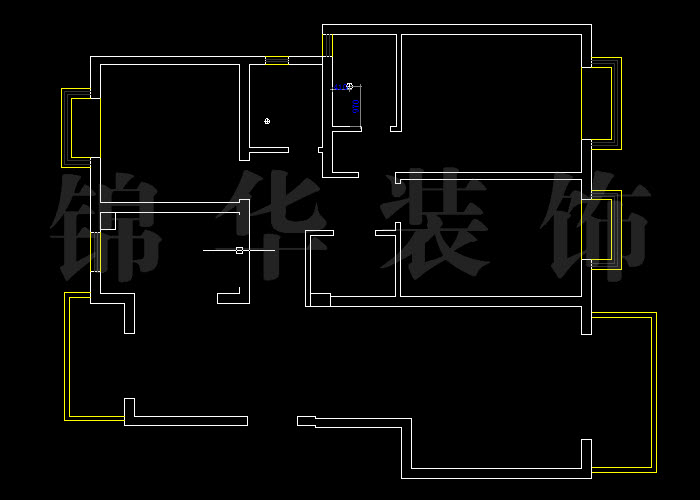 皇册家园3栋120平米 户型