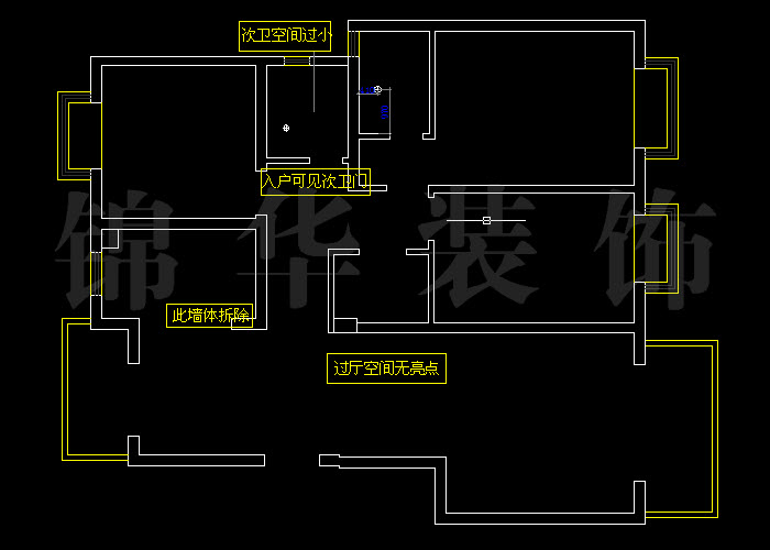 皇册家园3栋120平米 户型