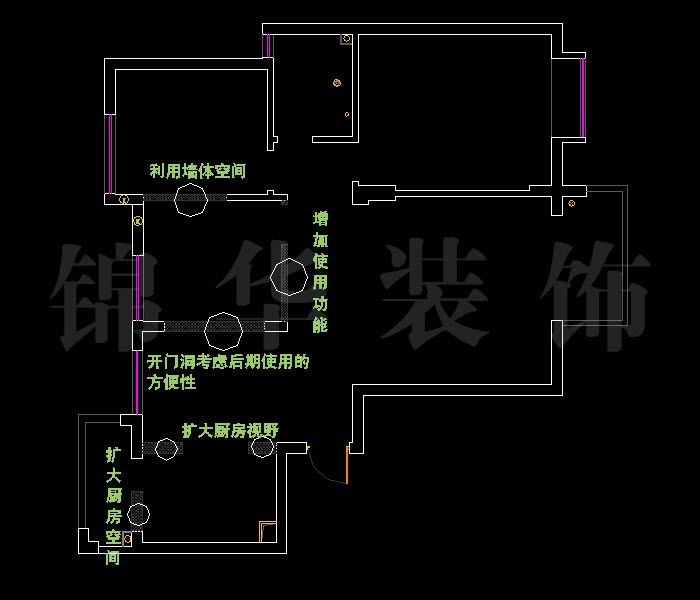 江雁依山郡88平方E4户型 户型