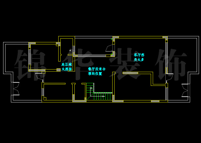 新城尚东区200平米四室两厅 户型