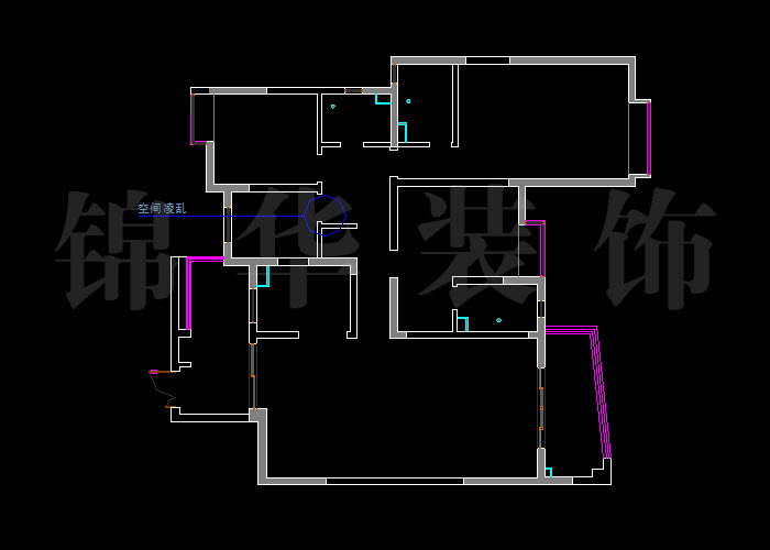 雅居乐12栋2单元1501室180平方 户型