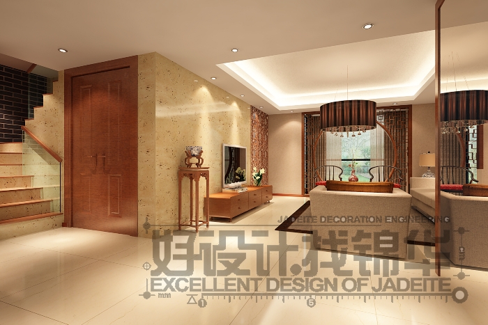 奥体新城海棠园两层五室三厅240平米 户型