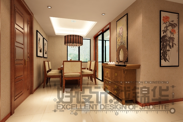 奥体新城海棠园两层五室三厅240平米 户型