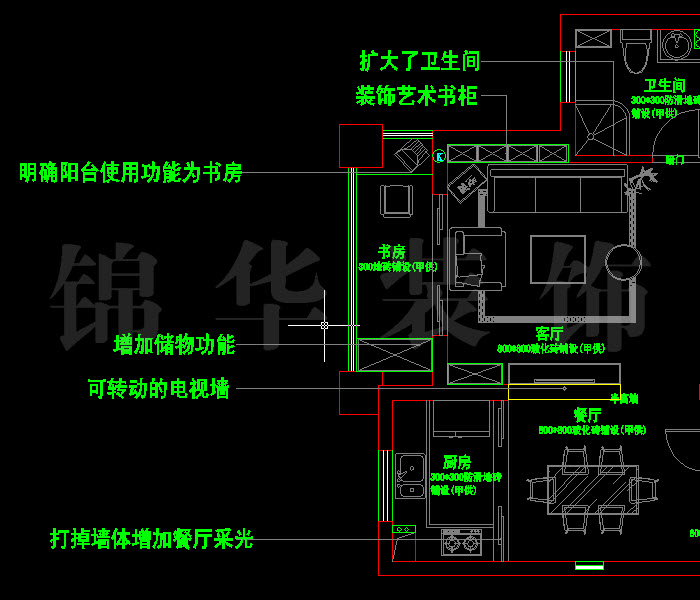 中海塞纳丽舍C1户型136平米 户型