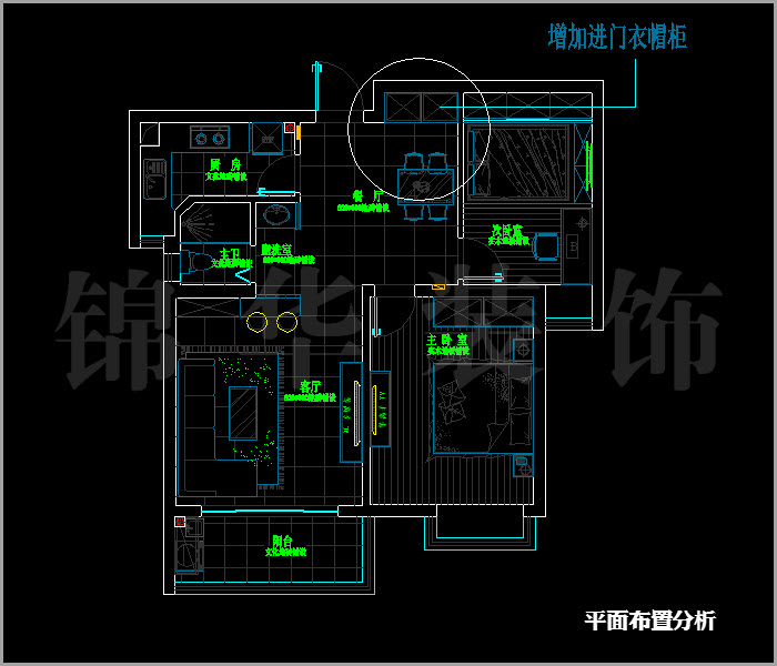 融侨中央花园2栋1302 户型