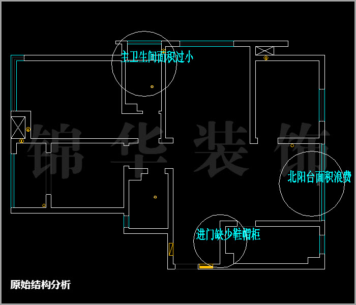 南京万达广场2栋303 户型
