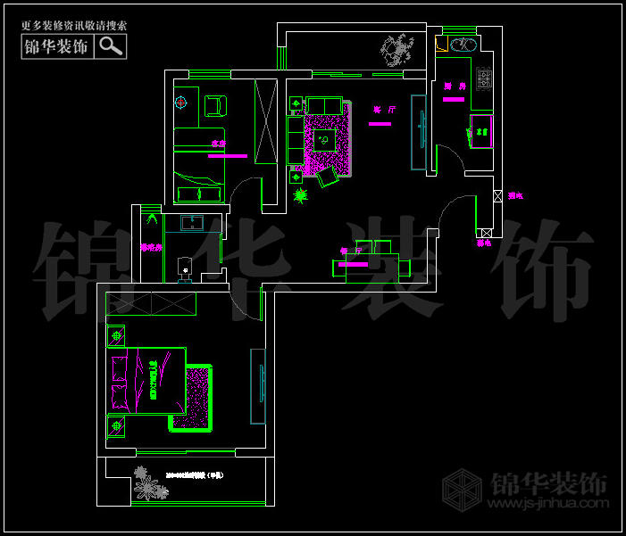 凤凰和熙117平方 户型