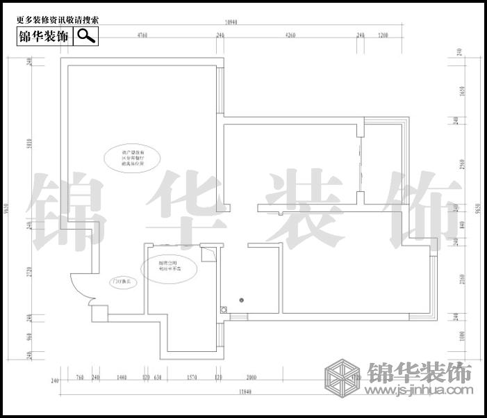 尚品馨苑80平米 户型