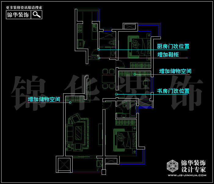金陵尚府F5户型 户型