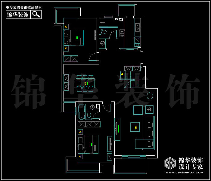 金陵尚府A6户型 户型