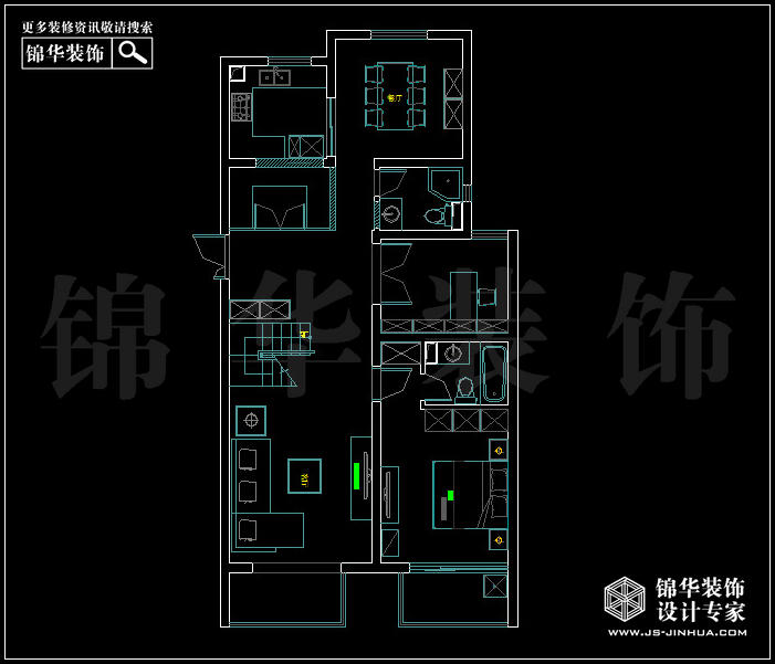 金陵尚府B5户型 户型