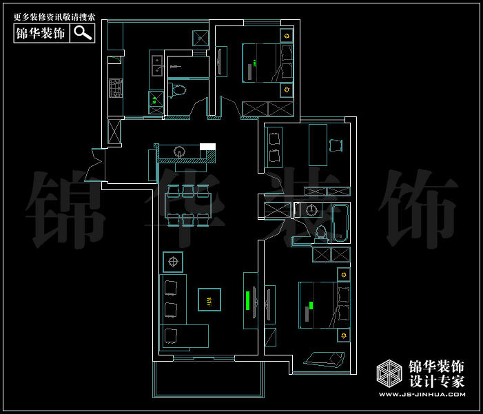 金陵尚府C2户型 户型