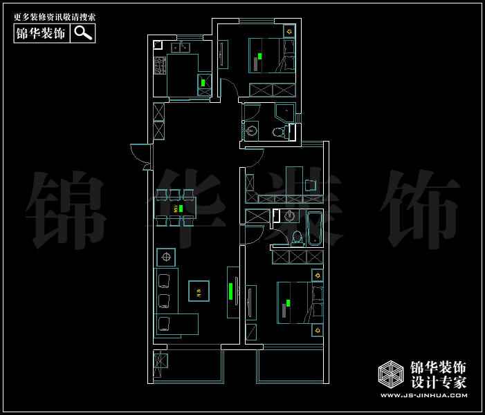 金陵尚府E3户型 户型