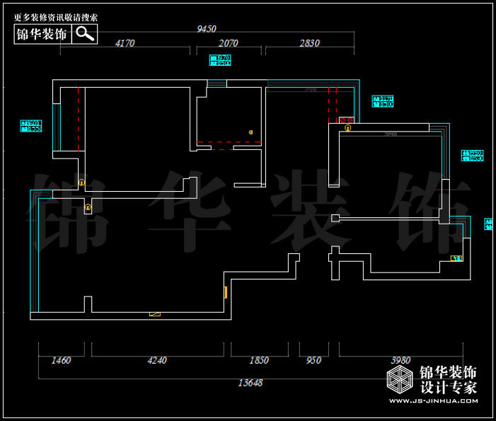 金地名京10栋 户型