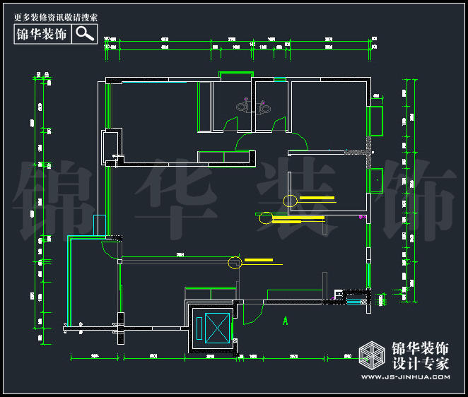 清溪花园A户型 户型