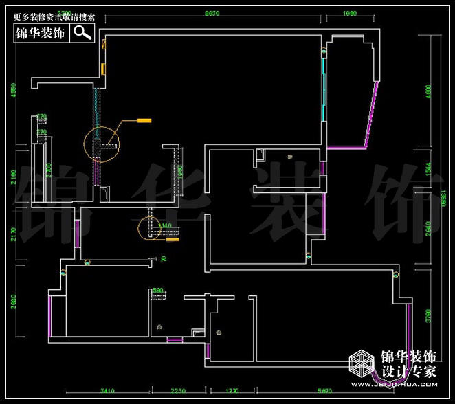 雅居乐190平米 户型