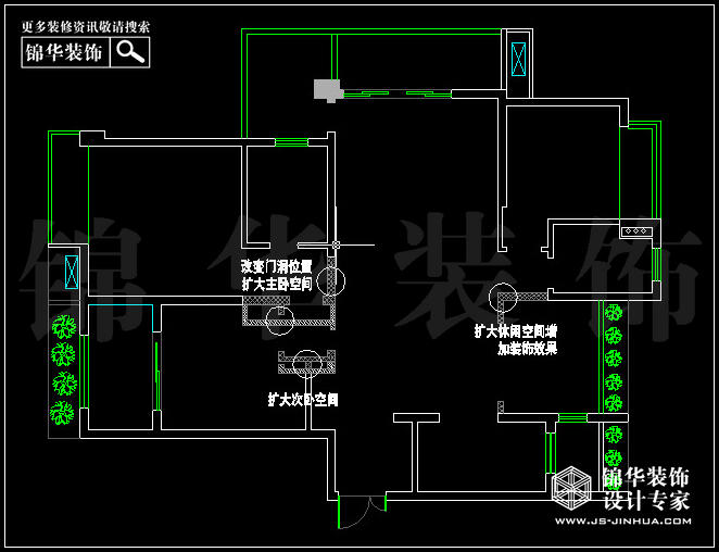 金地自在城142平米B3-3户型 户型