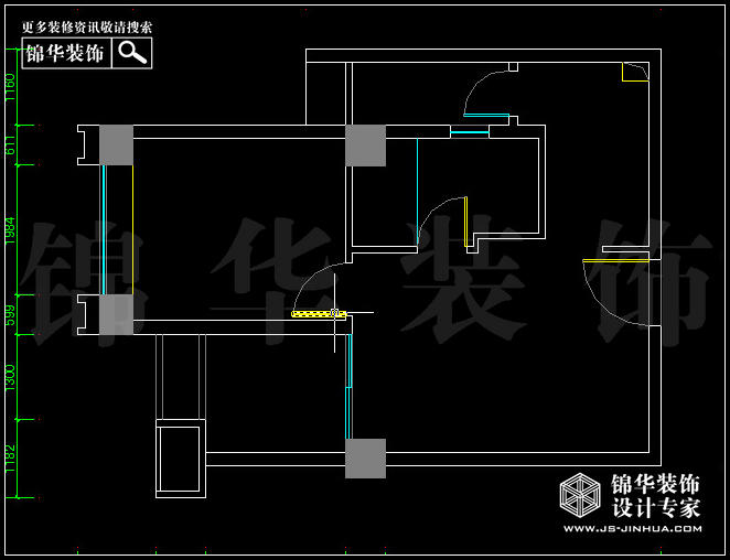 雅居乐57平米 户型