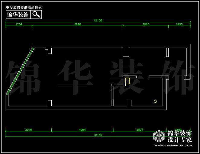 雅居乐53平方 户型