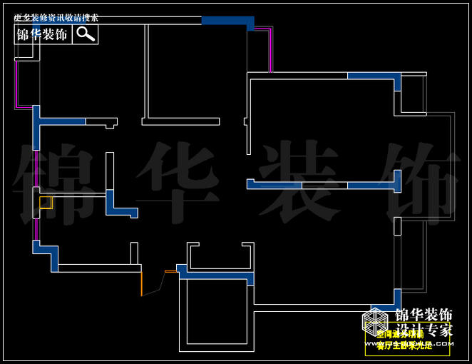 奥体新城海棠园B3户型 户型