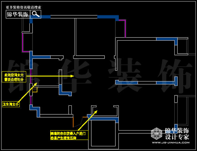 奥体新城海棠园B3户型 户型