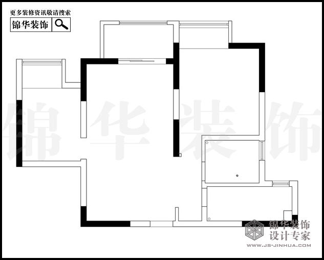 苏宁睿城2栋C户型82平米 户型