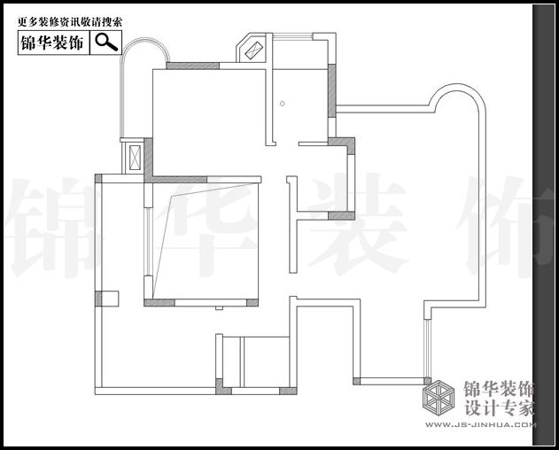 苏宁睿城2栋E户型跃层280平米 户型