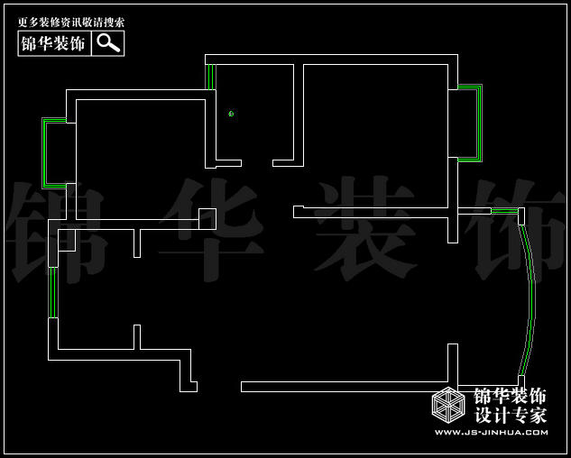 亚东观云国际C3户型93平方 户型