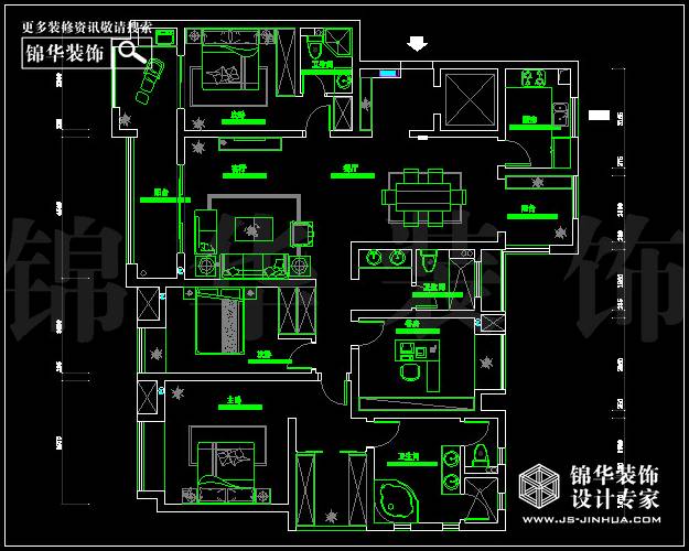 复地新都国际187平方 户型