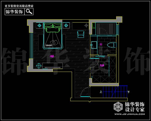 中海凤凰熙岸D2户型240平米 户型