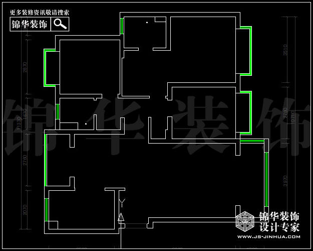 御江金城138平方 户型