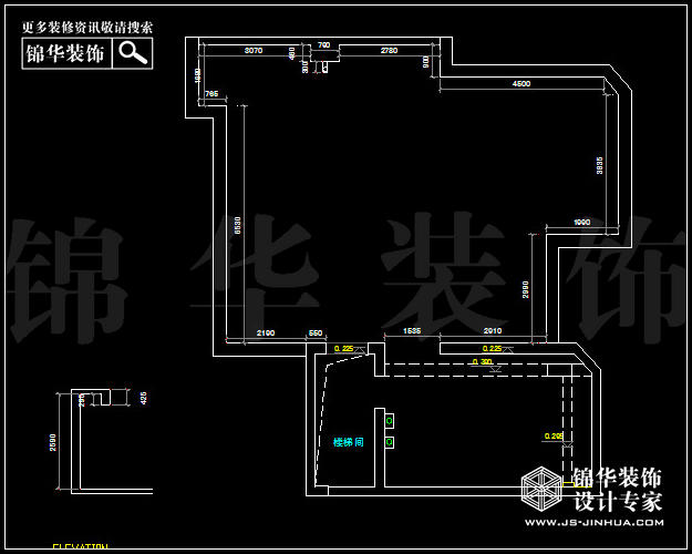 保利紫晶山B户型170平米顶楼 户型