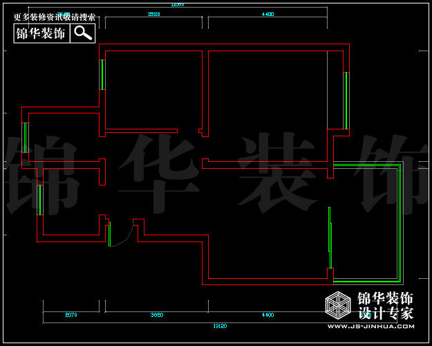 托乐嘉城市广场贵邻居F户型91平米  户型